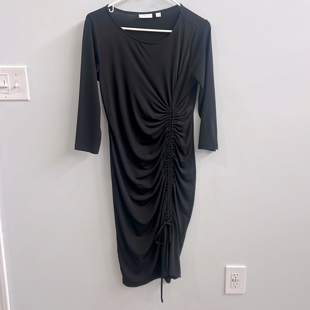 New York & Co Dress | Size Small | Black 3/4 Sleeve